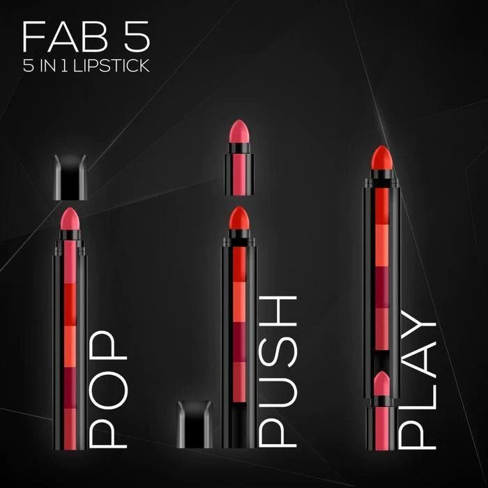 5 In 1 Matte Lipstick | BUY 1 GET 1 FREE!